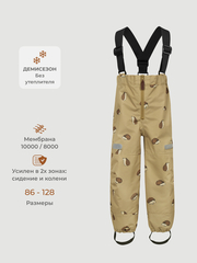 ПРЕДЗАКАЗ Брюки непромокаемые демисезонные Mjölk Hedgehogs
