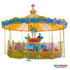 Аттракцион кружки «Медовая карусель» 5 чашек, 10 мест, 10×10×5 м