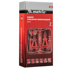 Набор инструмента 22 предмета Matrix в интернет-магазине ЯрТехника