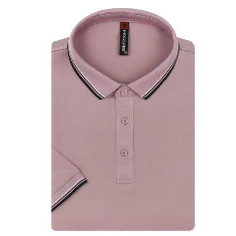 Рубашка-поло MS2119D k-36 (50-58) пудровый