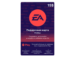 Карта оплаты EA 15 USA [Цифровая версия] (US) (для ПК, цифровой код доступа)