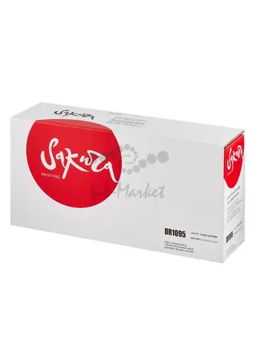 Фотобарабан Sakura DR1095 для Brother HL-1202R/DCP-1602R, черный, 10000 к.