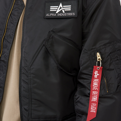 Куртка Alpha Industries CWU 45/P Black (Черная)