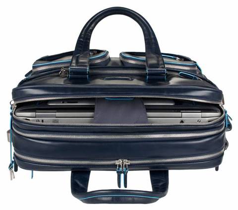 Сумка Piquadro Blue Square, коричневый, кожа натуральная (CA2765B2/MO)