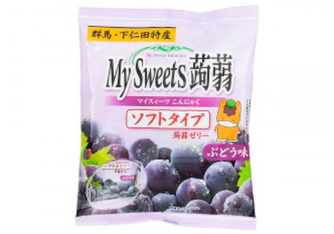 Желе Конняку с  виноград Кёхо, 128г