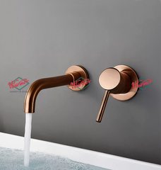 Встраиваемый смеситель для ванной  Warmer Rose Gold Line 210070