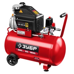 ЗУБР 260 л/мин, 50 л, 1500 Вт, масляный компрессор (КПМ-260-50)