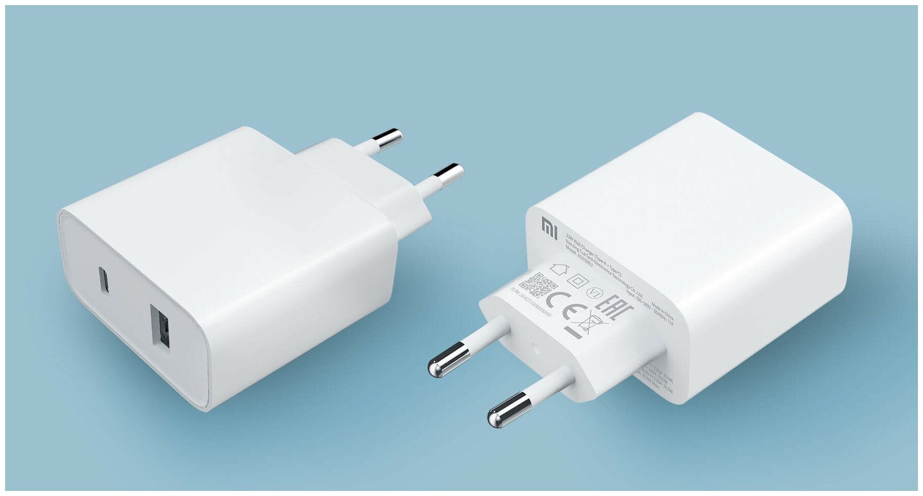 Сетевое зарядное устройство Xiaomi 33W Wall Charger Type-A/Type-C  (BHR4996GL) - купить по выгодной цене | Xiaomi Moscow