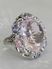 Рококо (кольцо из серебра)