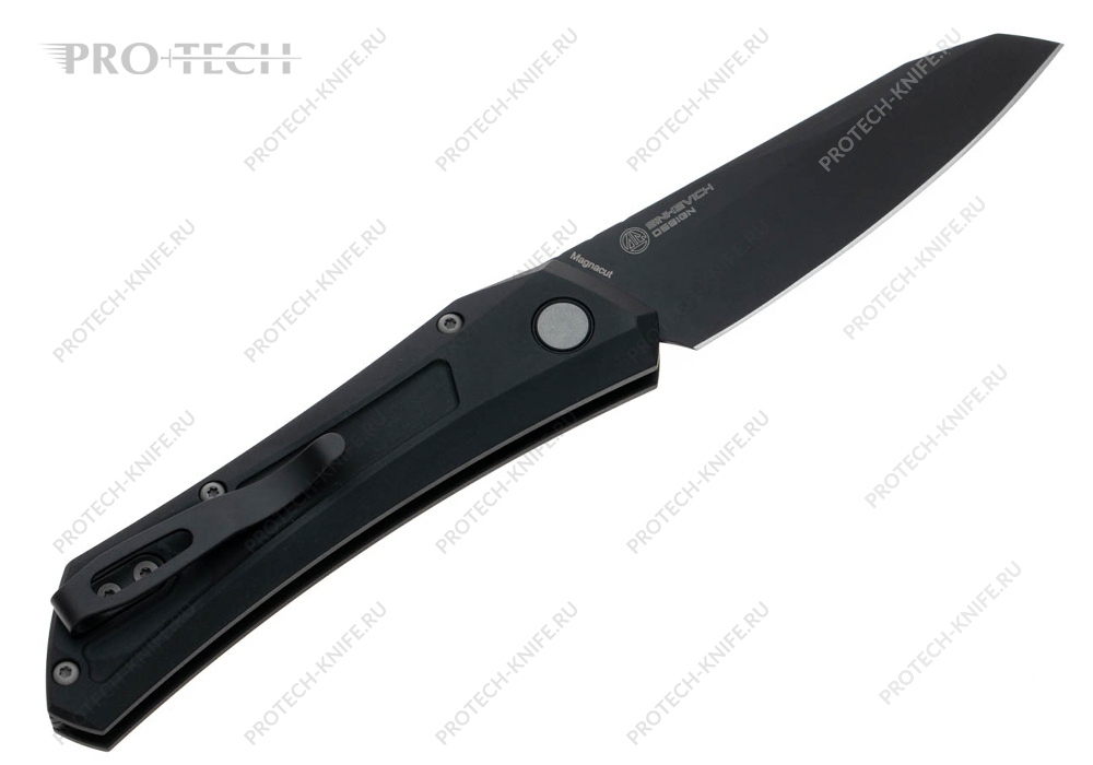 Нож Pro-Tech Oligarch MagnaCut Aluminum BLACK Dmitry Sinkevich Design - фотография 