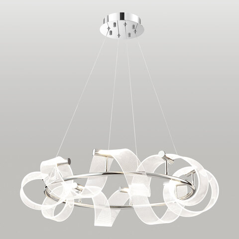 Подвесная светодиодная люстра Lussole KNOX LSP-7416