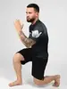 Рашгард Barracuda Never Give Up S/S Black