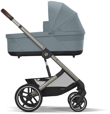 Cybex Детская коляска Balios S Lux BLK 2 в 1 цвет Seashell Beige