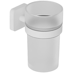 Kludi 2597553 Kludi 25 975 53 VELA S держатель со стаканом белый матовый фото