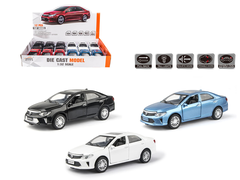 Машина металл Тойота 12 в уп 18 см, цена за шт.