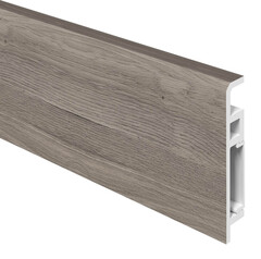 Напольный плинтус ПВХ Foresta Concept Дуб Мавелла дарк FC 027 2000х70х13 мм