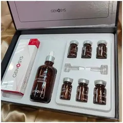 Genosys Набор против выпадения волос HR3 Matrix Mesopecia Kit For Hair & Scalp (дерма-штамп 1шт + сыворотка 6*5мл + эксфолиант для кожи головы 100мл)