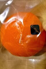 Декоративная свеча "Alegre", цвет цитрус