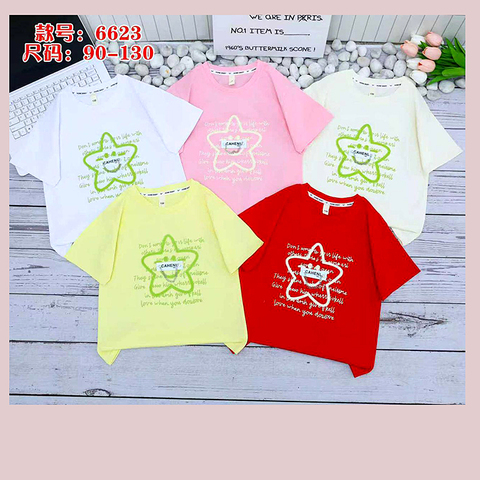 Футболка хлопок д (1-6) 260119-SL6099