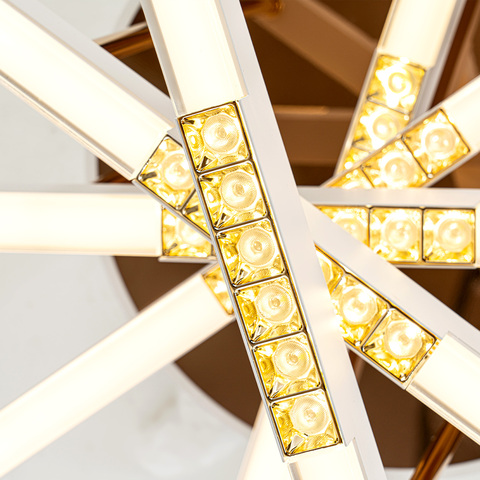 Потолочная светодиодная люстра Modelight MDL.9371.600CL WH