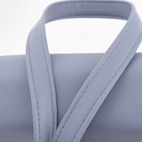 Сумка Саломея 1070 гладкий серо-голубой