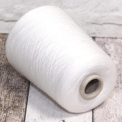 Стрейчевый кашемир LORO PIANA SUPERFLEX 2/52 белый молочный