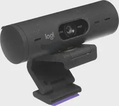 Камера Web Logitech HD Webcam Brio 500 черный 4Mpix (1920x1080) USB Type-C с микрофоном (960-001423) — фото 2