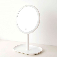 Зеркало косметическое настольное Jordan Judy LED Makeup Mirror (NV529) с подсветкой white
