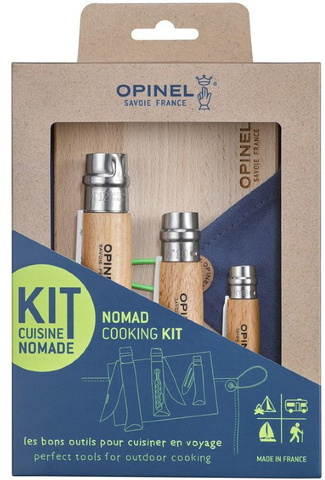 Набор ножей Opinel Outdoor, комплект: 3 шт., коробка картонная (002177)