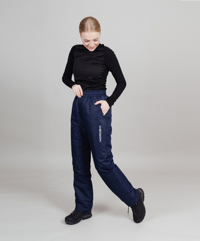 брюки NORDSKI Montana Black Iris W NSW214498, утепл.