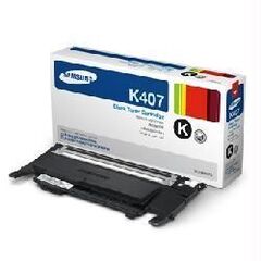 Картридж черный Samsung CLT-K407S для Samsung CLP-320, CLP-320n, CLP-325, CLX-3185, CLX-3185N, CLX-3185FN (Ресурс 1500 стр.)