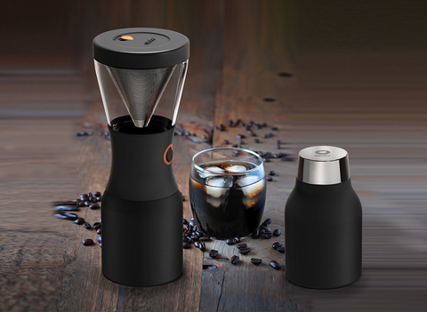 Кофеварка портативная Asobu Cold Brew (1 литр), черная