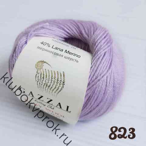 GAZZAL BABY WOOL 823, Сирень