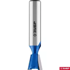 ЗУБР 9.5 x 10 мм, угол 9°, фреза пазовая фасонная ?Ласточкин Хвост?,Профессионал(28748-9.5)