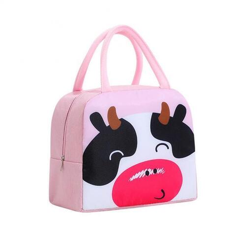 Yemək çantası \Ланчбокс \ Lunch box Cow pink
