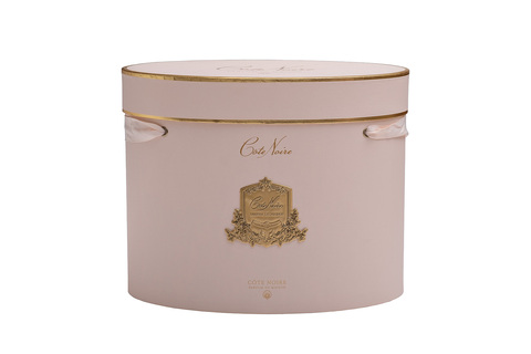 Букет роз ароматизированный и 2 спрея 10мл Cote Noire Oval Pink в вазе