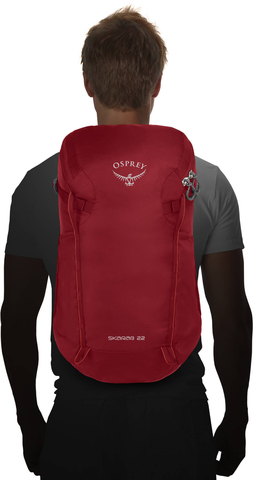 Картинка рюкзак туристический Osprey Skarab 22 Black - 4