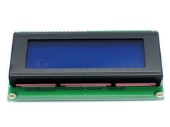 Дисплей LCD2004, 4-строчный, синий, с I2C модулем