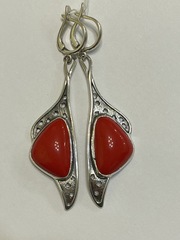 Ингеборга (серьги из серебра)