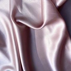 Мерный лоскут 1,35 м  шёлк атласный с эластаном пыльная роза 1180