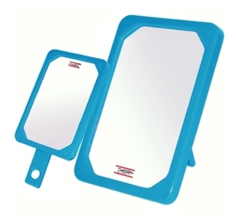 Зеркало 9364 BLUE настольное квадратное 1-стор. 13,9х19,5 см