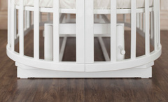 Кровать-трансформер Nuovita Nido Magia (Noce scuro / Темный орех)