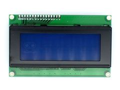 Дисплей LCD2004, 4-строчный, синий, с I2C модулем