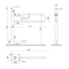 Nofer 15064.B Поручень для унитаза