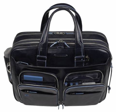 Сумка Piquadro Blue Square, коричневый, кожа натуральная (CA2765B2/MO)