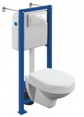 КОМПЛЕКТ CERSANIT DELFI TPL + VECTOR + ENTER БЕЛЫЙ