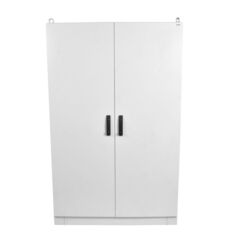 Корпус электротехнического шкафа Elbox EMS, IP65, 2000х1000х400 мм (ВхШхГ), дверь: двойная распашная, металл, цвет: серый
