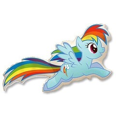 Шарик "Пони Радуга Дэш"