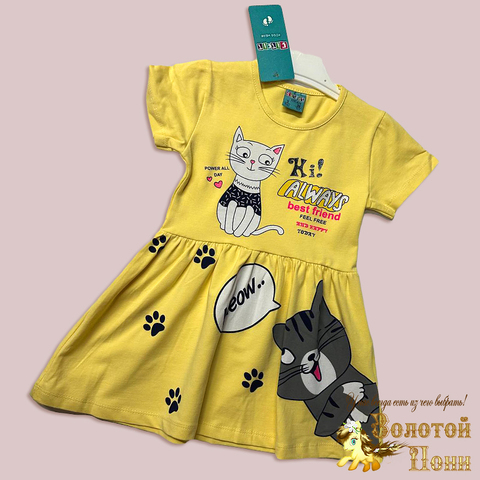 Платье хлопок (3-6) 250122-TR6092