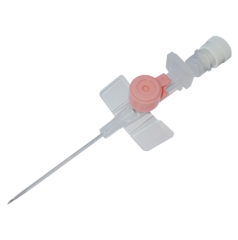 Катетер внутривенный (периферический) с доп. портом, розовый, 20G, Vogt Medical, (100шт/упк)